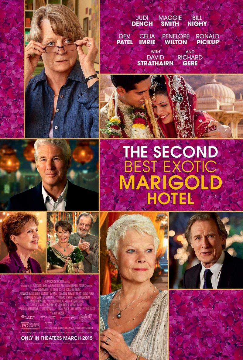 Second Best Exotic Marigold Hotel, the